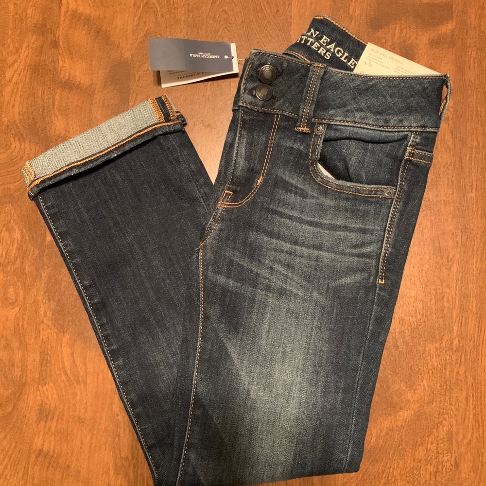 American Eagle Artist Crop Jeans
